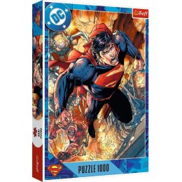 Puzzle 1000 elementów Superman w akcji Trefl