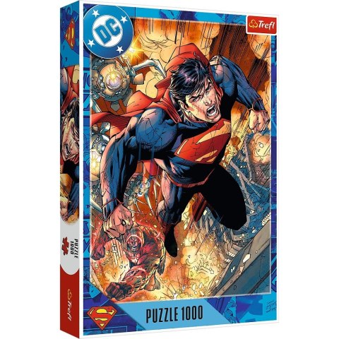 Puzzle 1000 elementów Superman w akcji Trefl