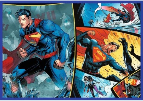 Puzzle 4x250 elementów Superman Odwaga Trefl Puzzle 4x250 elementów Superman Odwaga Trefl