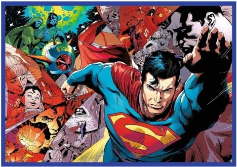 Puzzle 4x250 elementów Superman Odwaga Trefl Puzzle 4x250 elementów Superman Odwaga Trefl