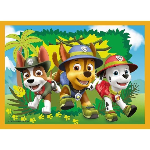 Puzzle 4w1 Wakacyjny Psi Patrol Trefl Puzzle 4w1 Wakacyjny Psi Patrol Trefl