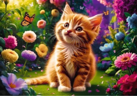 Puzzle 500 elementów Uroczy kotek Trefl Puzzle 500 elementów Uroczy kotek Trefl