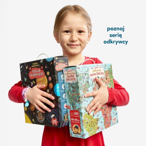 Puzzle Odkrywcy - Układ słoneczny 300 elementów CzuCzu