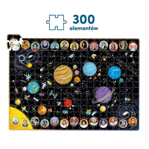 Puzzle Odkrywcy - Układ słoneczny 300 elementów CzuCzu