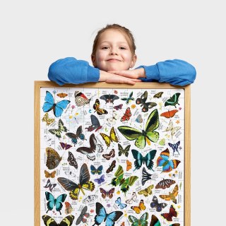 Puzzle Puzzlove Motyle 200 elementów CzuCzu