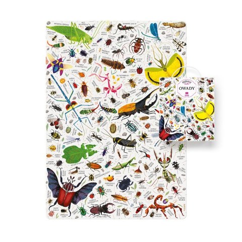 Puzzle Puzzlove Owady 200 elementów CzuCzu