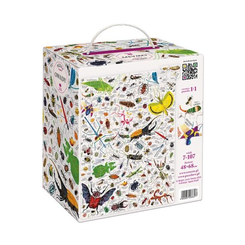 Puzzle Puzzlove Owady 200 elementów CzuCzu