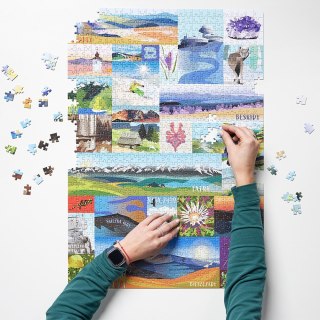 Puzzle Puzzlove Polskie góry 1000 elementów CzuCzu