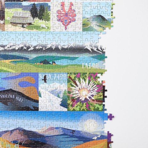 Puzzle Puzzlove Polskie góry 1000 elementów CzuCzu