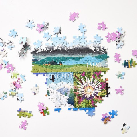 Puzzle Puzzlove Polskie góry 1000 elementów CzuCzu