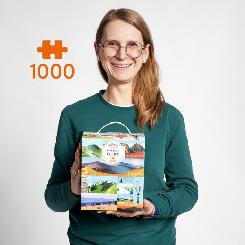 Puzzle Puzzlove Polskie góry 1000 elementów CzuCzu