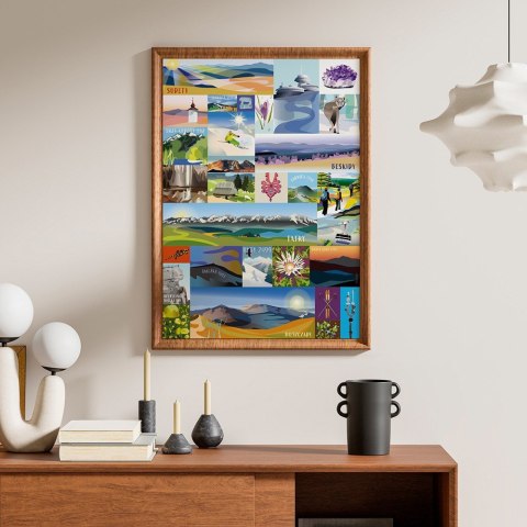 Puzzle Puzzlove Polskie góry 1000 elementów CzuCzu
