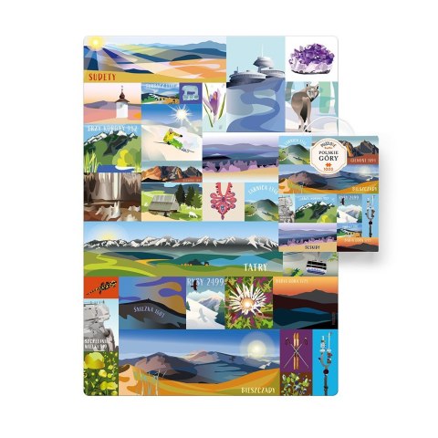 Puzzle Puzzlove Polskie góry 1000 elementów CzuCzu