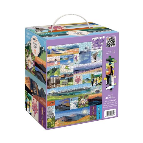 Puzzle Puzzlove Polskie góry 1000 elementów CzuCzu
