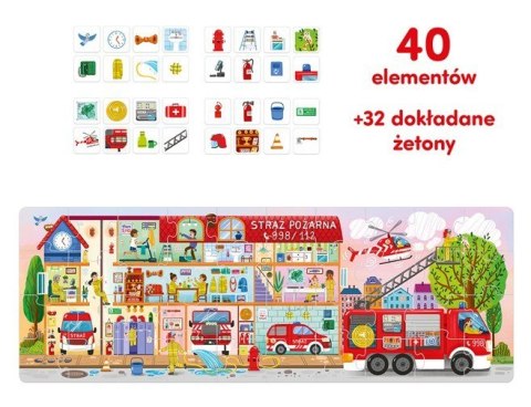Puzzle Tak działa Straż pożarna CzuCzu