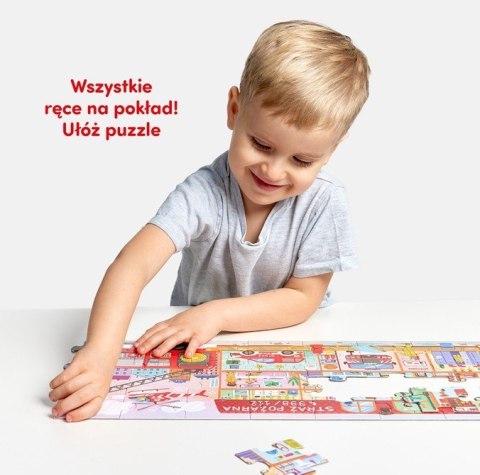 Puzzle Tak działa Straż pożarna CzuCzu