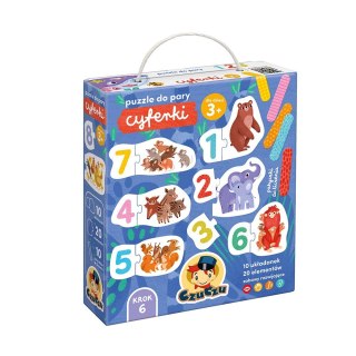 Puzzle do pary - Cyferki CzuCzu