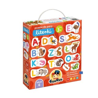 Puzzle do pary - Literki CzuCzu