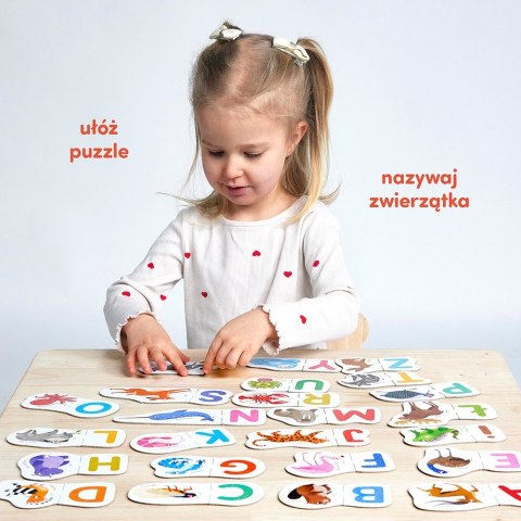 Puzzle do pary - Literki CzuCzu Puzzle do pary - Literki CzuCzu