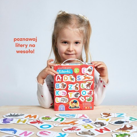Puzzle do pary - Literki CzuCzu Puzzle do pary - Literki CzuCzu