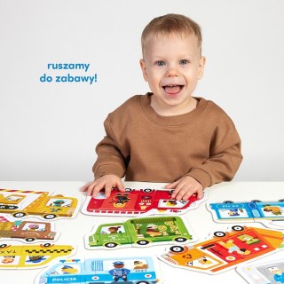 Układanka Pierwsze puzzle - Pojazdy CzuCzu