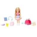 Barbie Chelsea w podróży lalka Mattel
