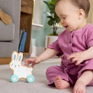 Drewniany króliczek na kółkach Fisher Price