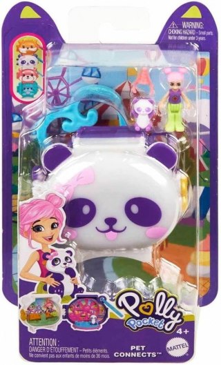 Figurka Polly Pocket + panda Mattel