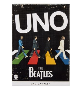 Gra UNO Canvas The Beatles Mattel