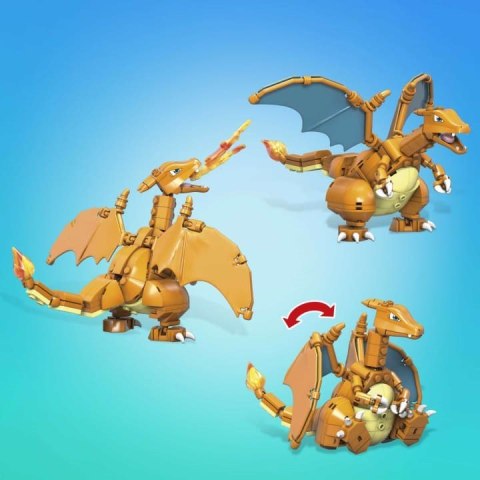 Klocki Mega Charizard Pokemon do zbudowania GWY77 Mega Bloks Klocki Mega Charizard Pokemon do zbudowania GWY77 Mega Bloks