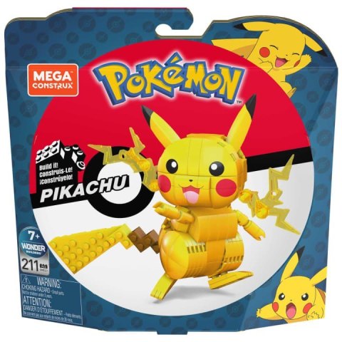 Klocki Pikachu średni Pokemon do zbudowania GMD31 Mega Bloks Klocki Pikachu średni Pokemon do zbudowania GMD31 Mega Bloks