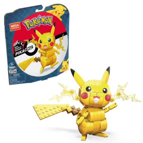 Klocki Pikachu średni Pokemon do zbudowania GMD31 Mega Bloks Klocki Pikachu średni Pokemon do zbudowania GMD31 Mega Bloks