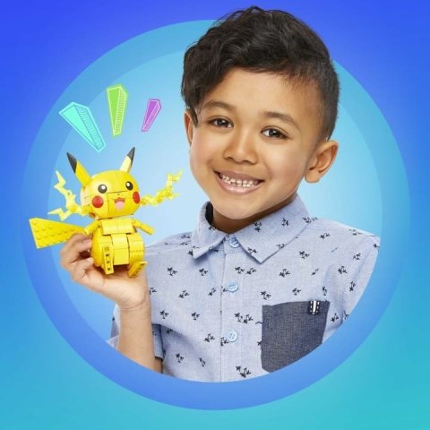 Klocki Pikachu średni Pokemon do zbudowania GMD31 Mega Bloks Klocki Pikachu średni Pokemon do zbudowania GMD31 Mega Bloks