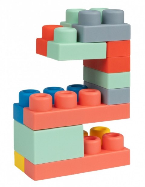 Klocki miękkie 20 elementów Smily Play Klocki miękkie 20 elementów Smily Play