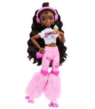 Lalka Barbie Dream Besties Brooklyn na wrotkach Mattel