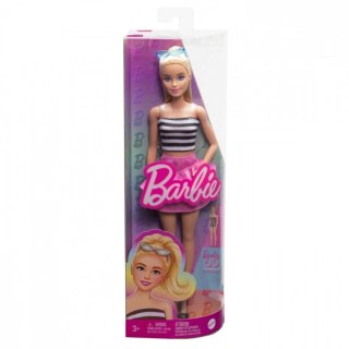 Lalka Barbie Fashionistas top w biało-czarne paski Mattel