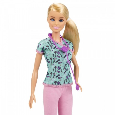 Lalka Barbie Kariera Pielęgniarka Mattel Lalka Barbie Kariera Pielęgniarka Mattel