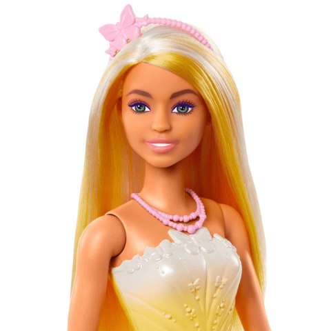 Lalka Barbie Księżniczka z długimi włosami, żółto-blond Mattel Lalka Barbie Księżniczka z długimi włosami, żółto-blond Mattel