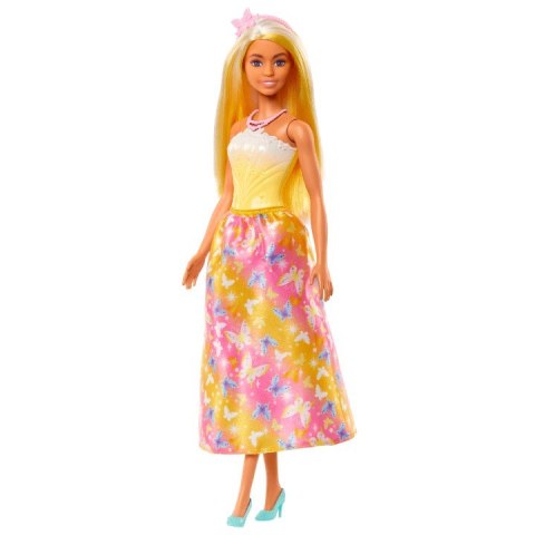 Lalka Barbie Księżniczka z długimi włosami, żółto-blond Mattel Lalka Barbie Księżniczka z długimi włosami, żółto-blond Mattel