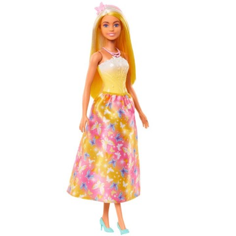 Lalka Barbie Księżniczka z długimi włosami, żółto-blond Mattel Lalka Barbie Księżniczka z długimi włosami, żółto-blond Mattel