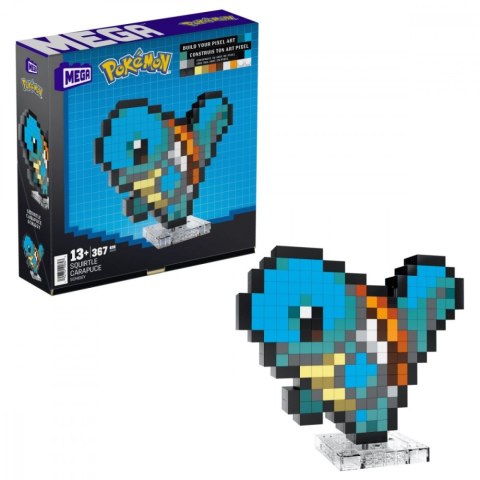 Mega Pokemon Klocki Pixel Squirtle Mega Bloks Mega Pokemon Klocki Pixel Squirtle Mega Bloks
