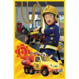 Puzzle 3x50 elementów Ekipa z remizy Strażak Sam Trefl