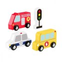 Samochody drewniane zestaw Fisher Price