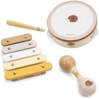 VIGA PolarB Zestaw Instrumentów Muzycznych Z Jeżykiem Viga Toys
