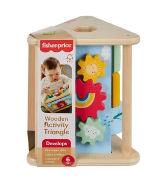 Wood Drewniany aktywny trójkąt Fisher Price