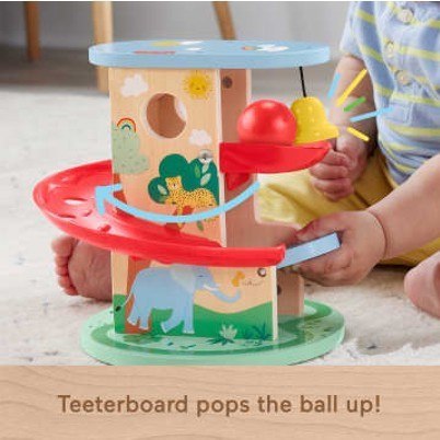 Wood Drewniany domek z kuleczką Fisher Price Wood Drewniany domek z kuleczką Fisher Price