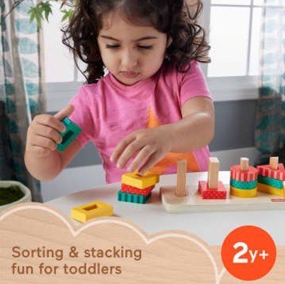 Wood Drewniany sorter kształtów Fisher Price Wood Drewniany sorter kształtów Fisher Price