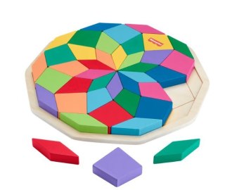 Wood Mandala Układanka Puzzle Fisher Price