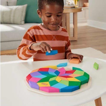 Wood Mandala Układanka Puzzle Fisher Price Wood Mandala Układanka Puzzle Fisher Price