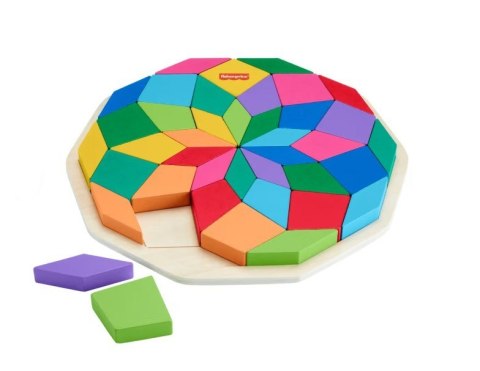 Wood Mandala Układanka Puzzle Fisher Price Wood Mandala Układanka Puzzle Fisher Price